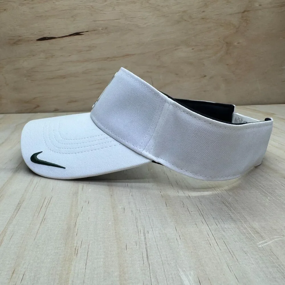 NEW Michigan State Spartans Nike Dri-Fit Ace Visor White M/L